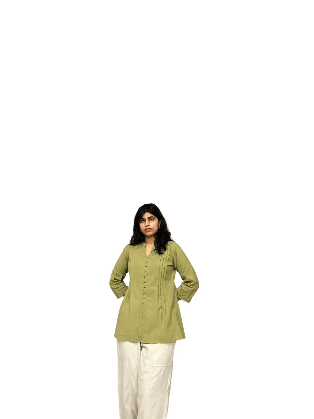 Pintuck Top