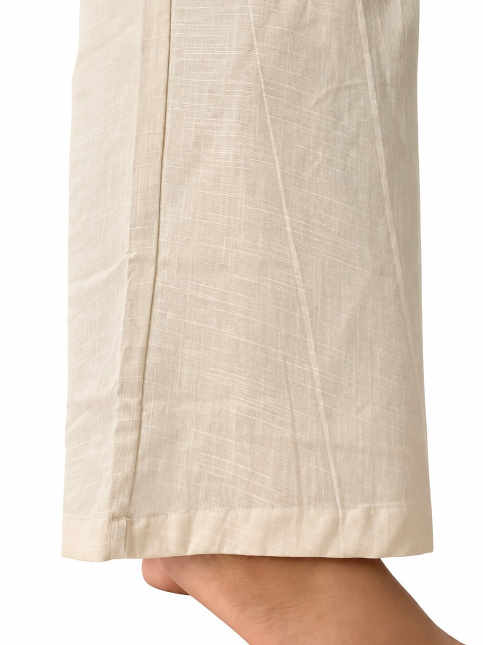 Bare Cotton-Linen Trousers
