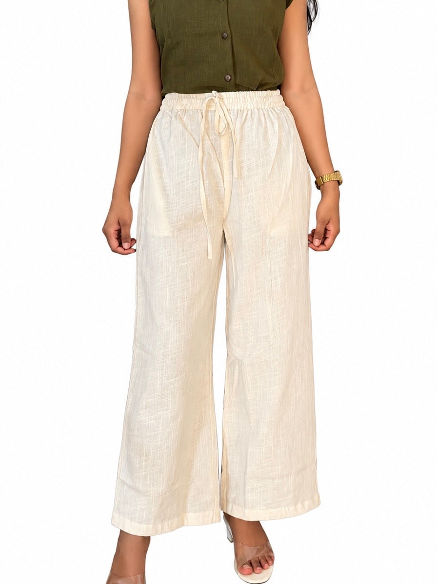 Bare Cotton-Linen Trousers