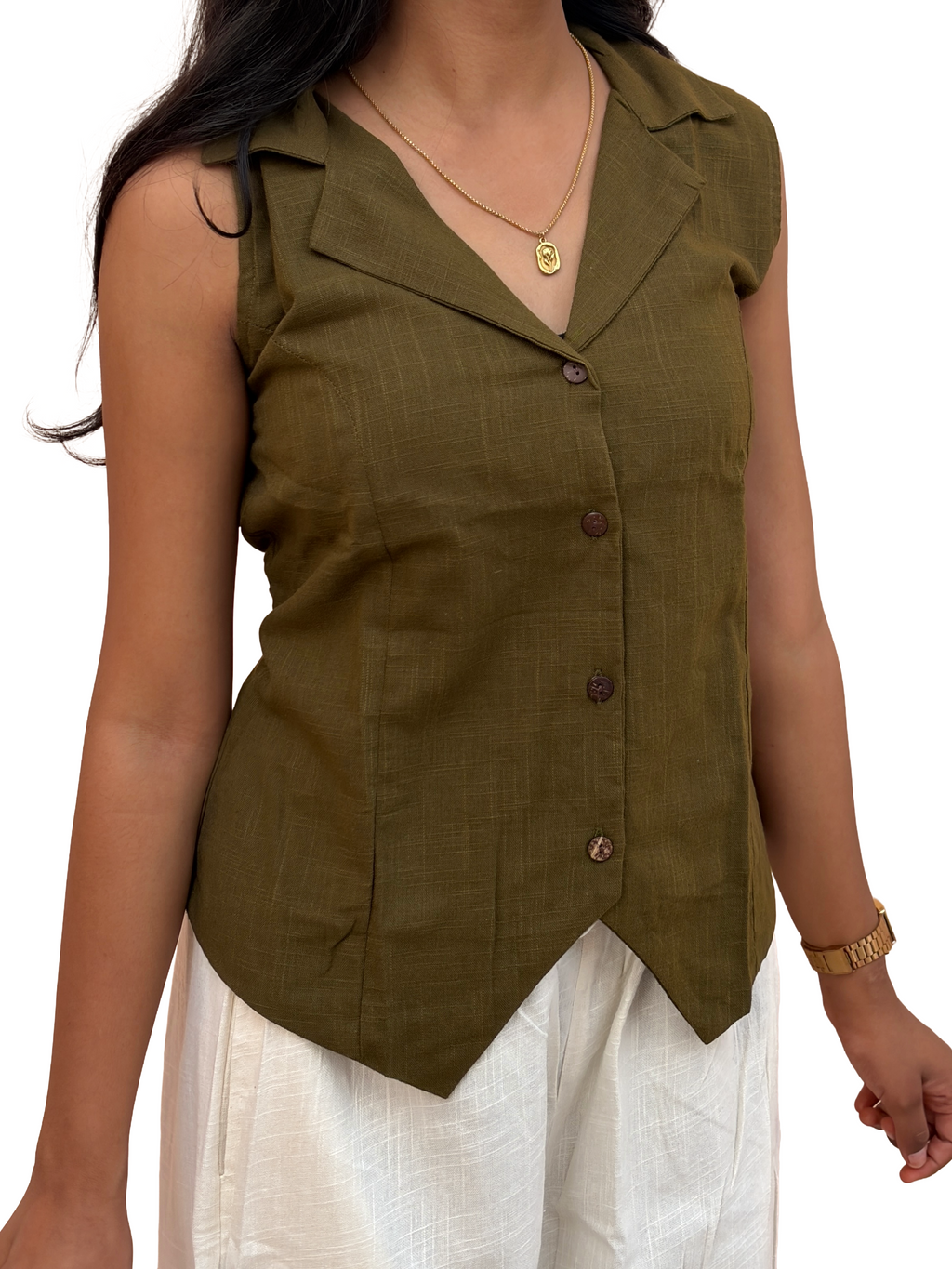 In her prime vest