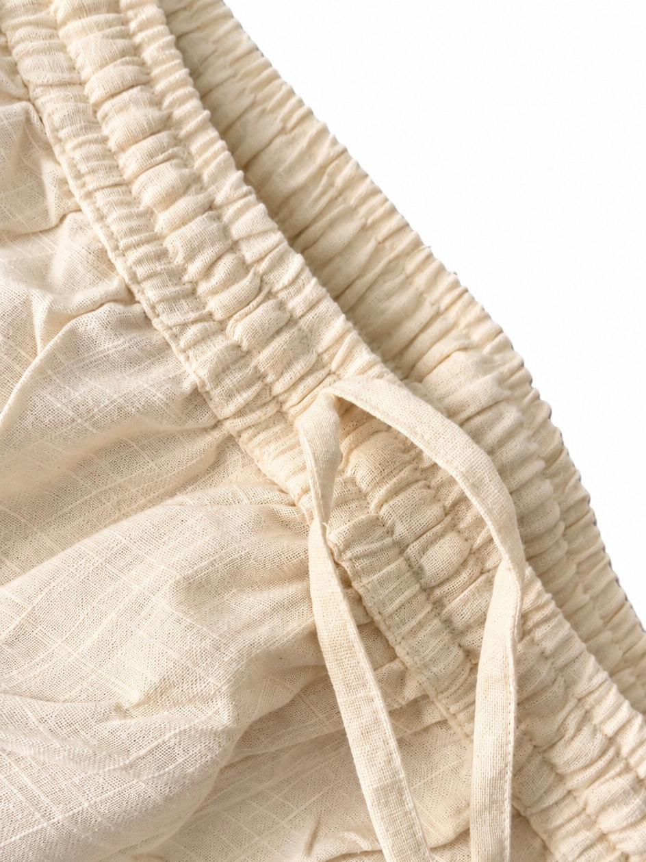 Bare Cotton-Linen Trousers