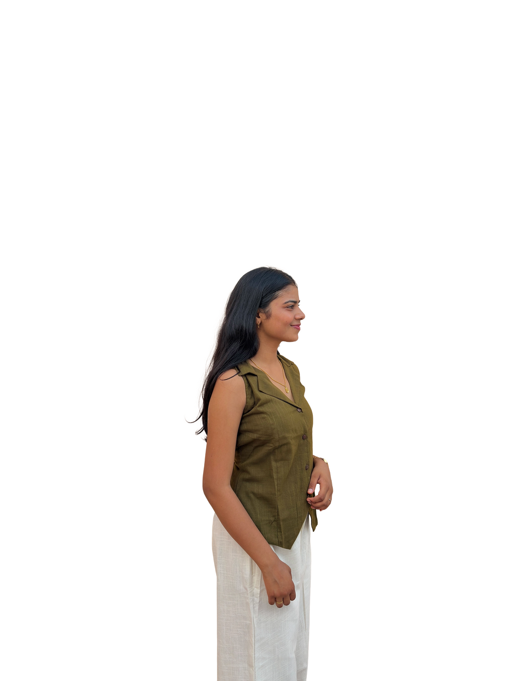 In her prime vest