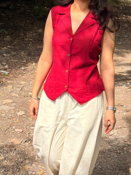 In her Prime Vest